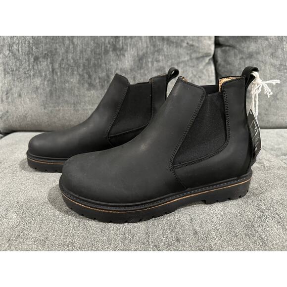 NWOT Birkenstock Black Ankle Boots - size 40 - Picture 5 of 11